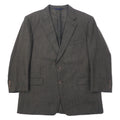 日本然リトテ-古着オンライン-BURBERRY USA製 2B テーラードジャケット 46 ブラウン ウール-BURBERRY USA Made 2B Tailored Jacket 46 Brown Wool