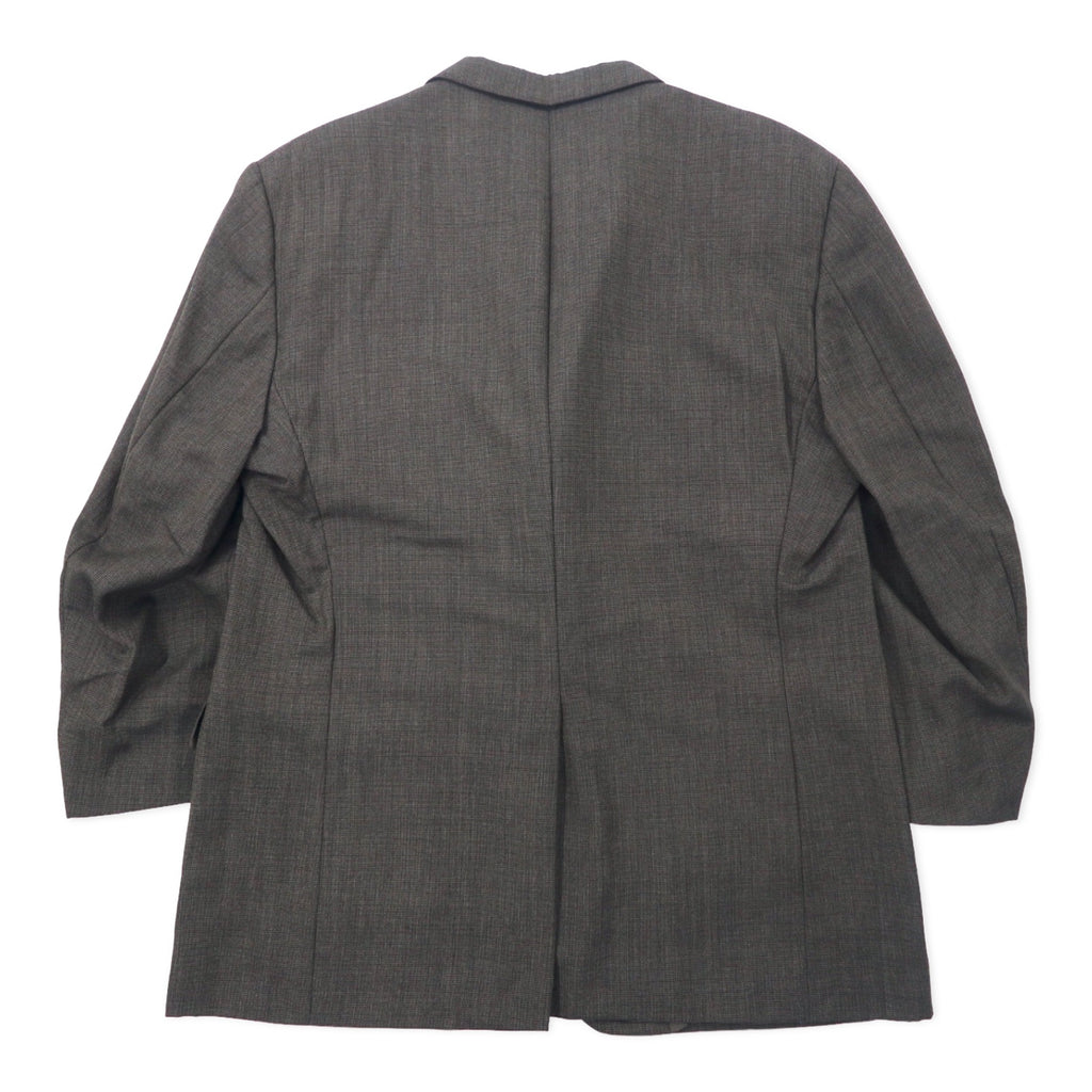 BURBERRY USA made 2B tailored jacket size 46 brown wool