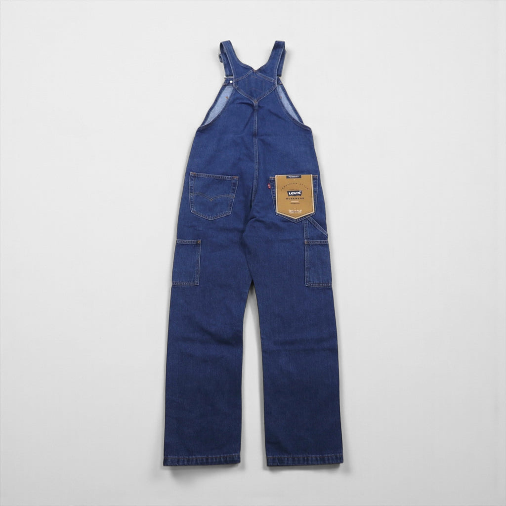 Levi's PREMIUM WORKWEAR Big E Denim Overalls, Size Small, Indigo, 79107-0007, Unused