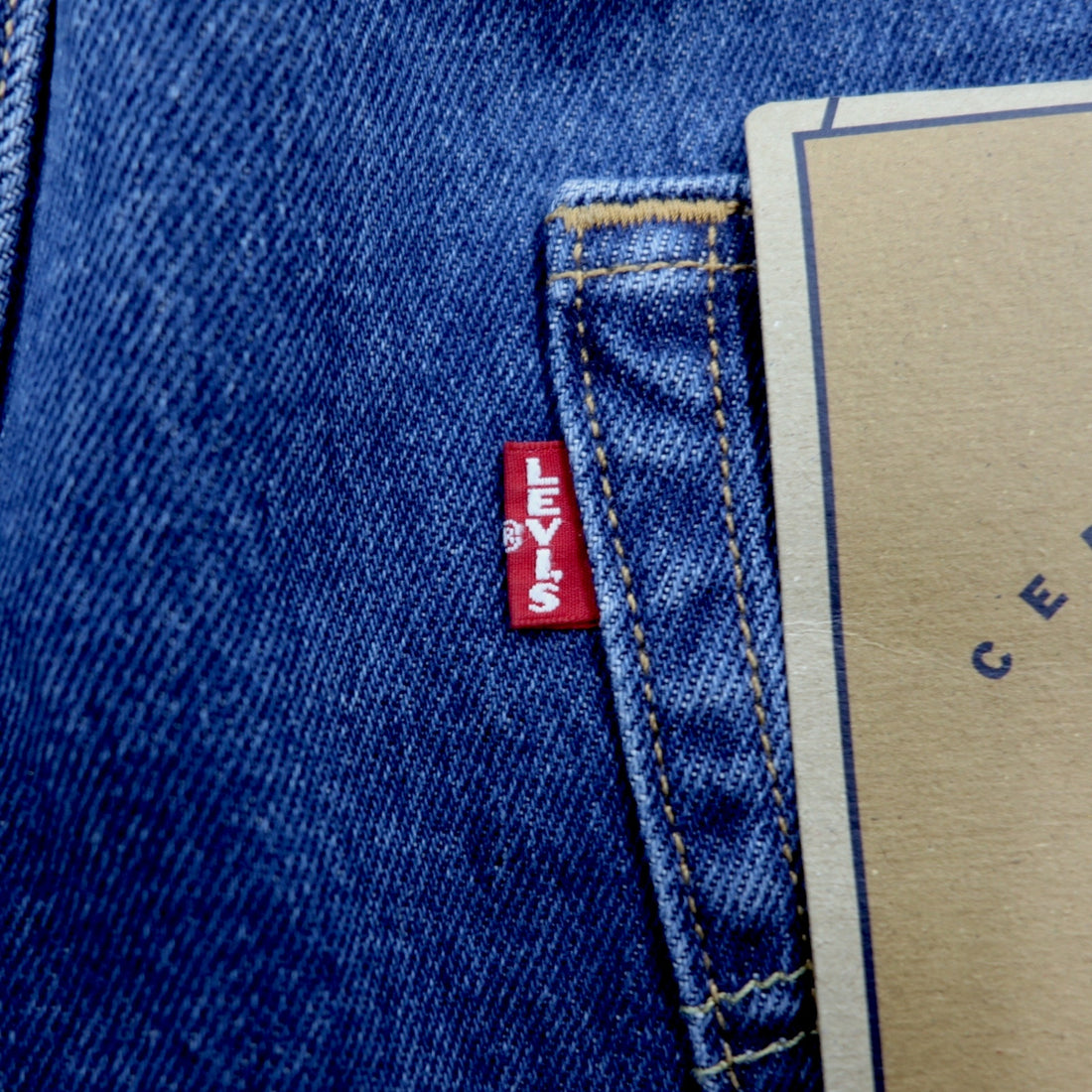 Levi's PREMIUM WORKWEAR Big E Denim Overalls, Size Small, Indigo, 79107-0007, Unused