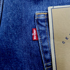 Levi's PREMIUM WORKWEAR Big E Denim Overalls, Size Small, Indigo, 79107-0007, Unused