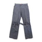 blackmeans Bondage Denim Pants, Size L, Hickory Stripe, Made in Japan