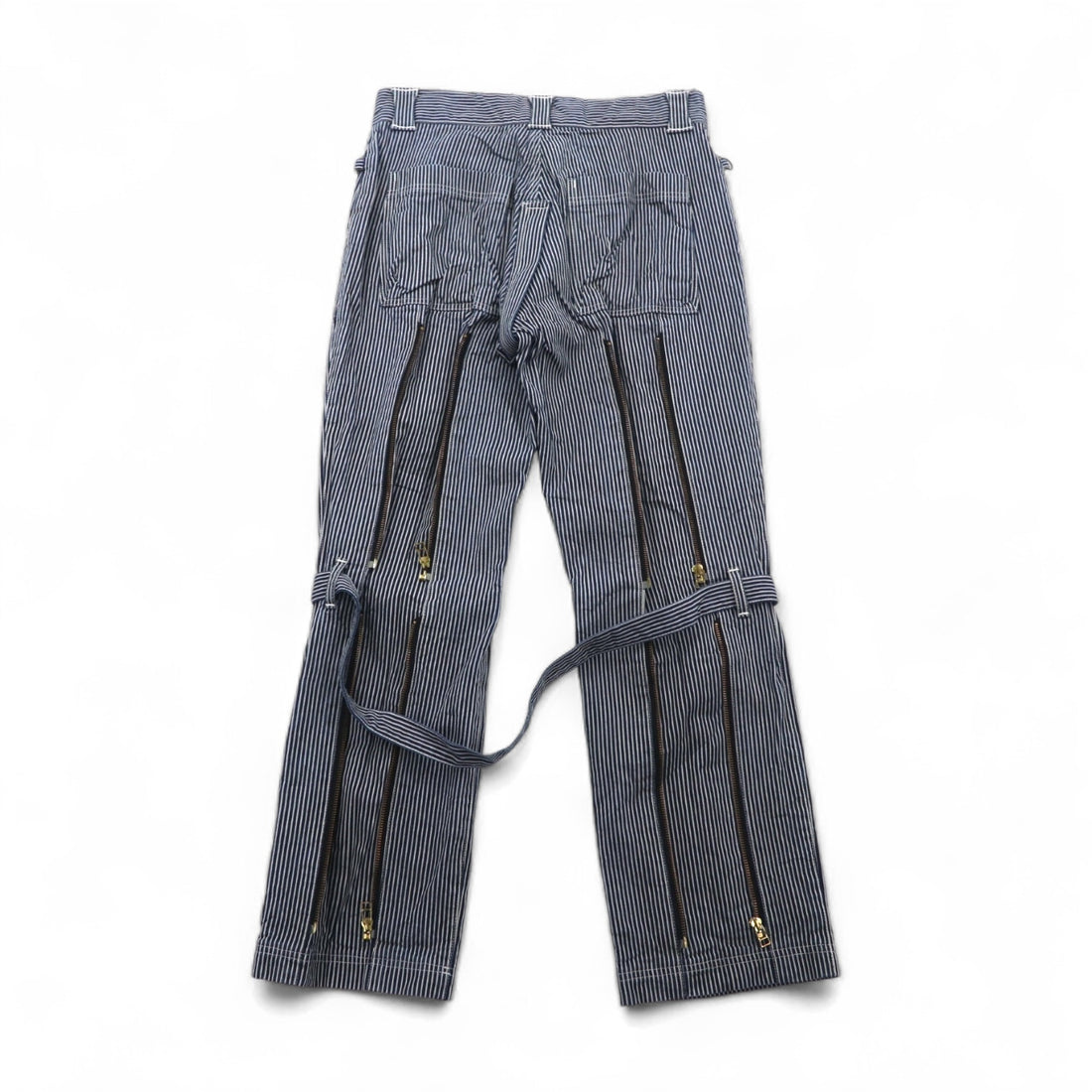 blackmeans Bondage Denim Pants, Size L, Hickory Stripe, Made in Japan