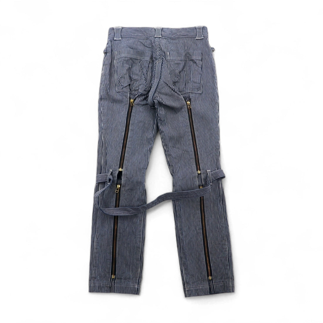 blackmeans Bondage Denim Pants, Size L, Hickory Stripe, Made in Japan