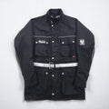 BELSTAFF Italian-Made Tour Master Motorcycle Rider's Jacket, XL, Black, TOUR MASTER 500, with Belt