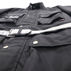 BELSTAFF Italian-Made Tour Master Motorcycle Rider's Jacket, XL, Black, TOUR MASTER 500, with Belt