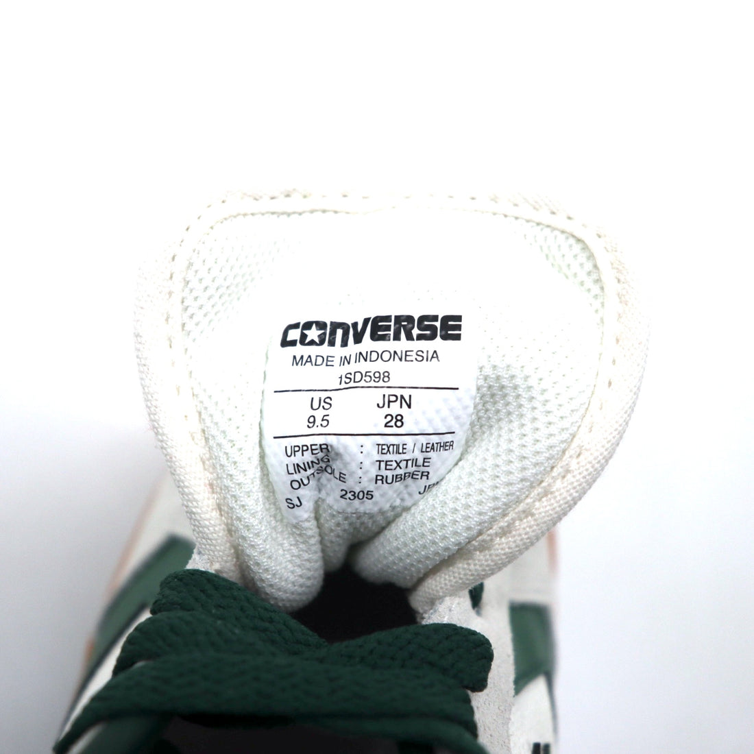 CONVERSE Checkpoint Skateboarding Sneakers 28cm White CHECKPOINT SK OX WHITE GREEN SKATEBOARDING 1SD598 Unused item