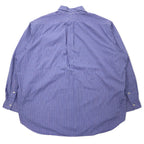 Ralph Lauren Button Down Shirt XXL Blue Check Cotton BLAIRE Small Pony Embroidery