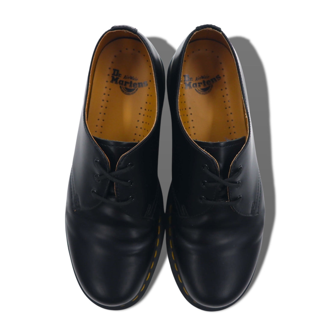 Dr. Martens Gibson 3 Eye 3 Hole Shoes 28cm Black Leather 11838
