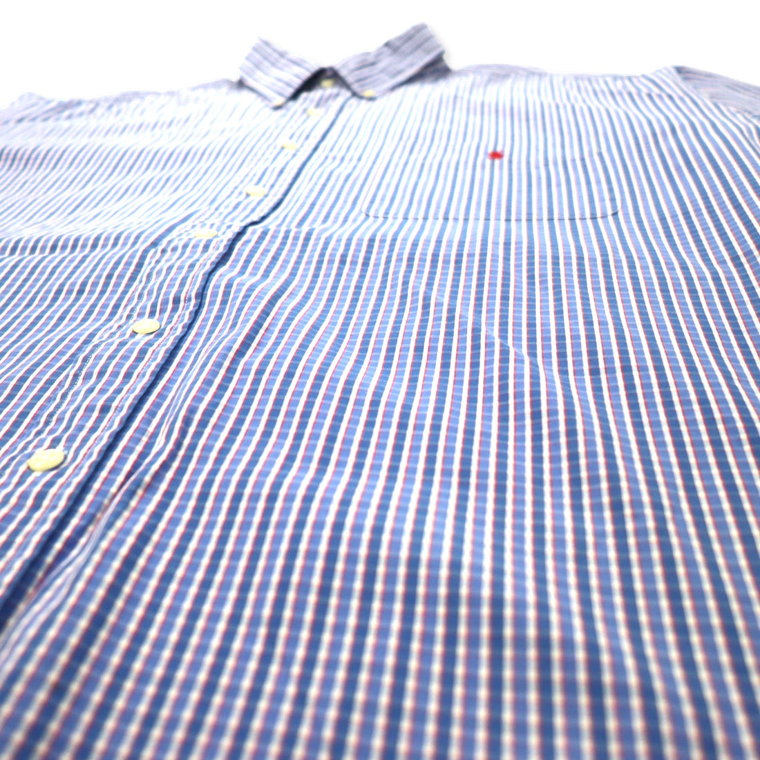 Ralph Lauren Button Down Shirt XXL Blue Check Cotton BLAIRE Small Pony Embroidery