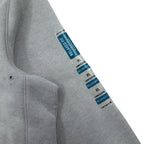 Carhartt Relaxed Fit Hoodie XL Grey Cotton Fleece Lining 103453 058 Force Delmont Graphic Hooded Unused