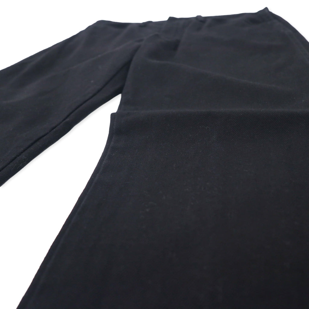 RUSTLER (Wrangler) 00s Black Denim Pants Size 34 Cotton Zipper Fly Made in Mexico