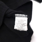 CHAPS RALPH LAUREN 長袖ポロシャツ ラガーシャツ XL ブラック コットン 胸ポケット