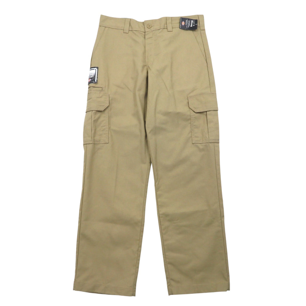 Dickies Chino Pants Work Cargo Pants Size 32 Beige Polyester WP8555DS Unused