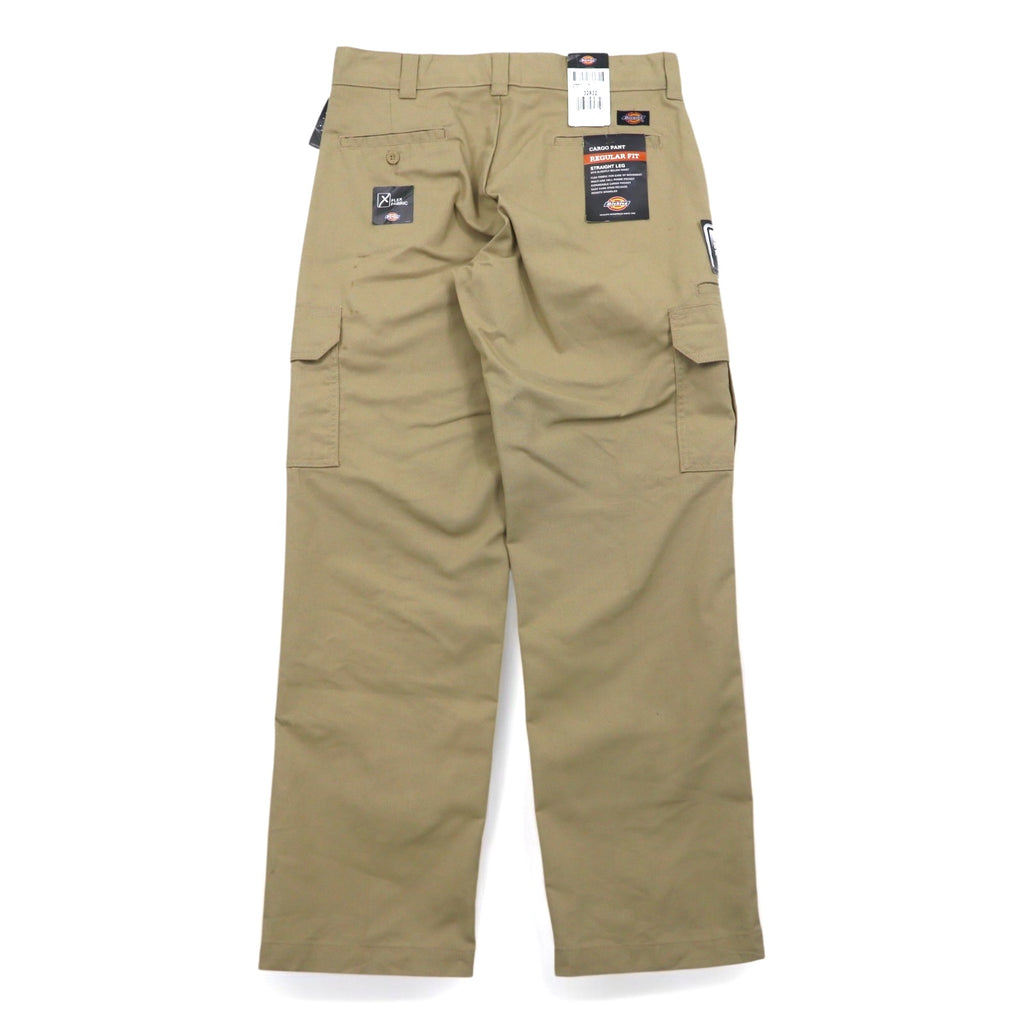 Dickies Chino Pants Work Cargo Pants Size 32 Beige Polyester WP8555DS Unused