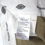 Dickies Chino Pants Work Cargo Pants Size 32 Beige Polyester WP8555DS Unused