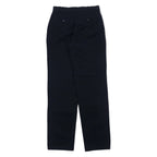 ARMANI JEANS Made in Italy Tapered Pants 44 Black Cotton 05P29CM PANTALONE Unused