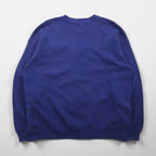 Lee 90s Made in USA Blank Sweatshirt, Size XL, Navy, Cotton, Solid Color