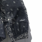 THE NORTH FACE RESOLVE PARKA II Mountain Parka M Black Bandana Paisley Pattern Polyester DRYVENT Waterproof US Standard