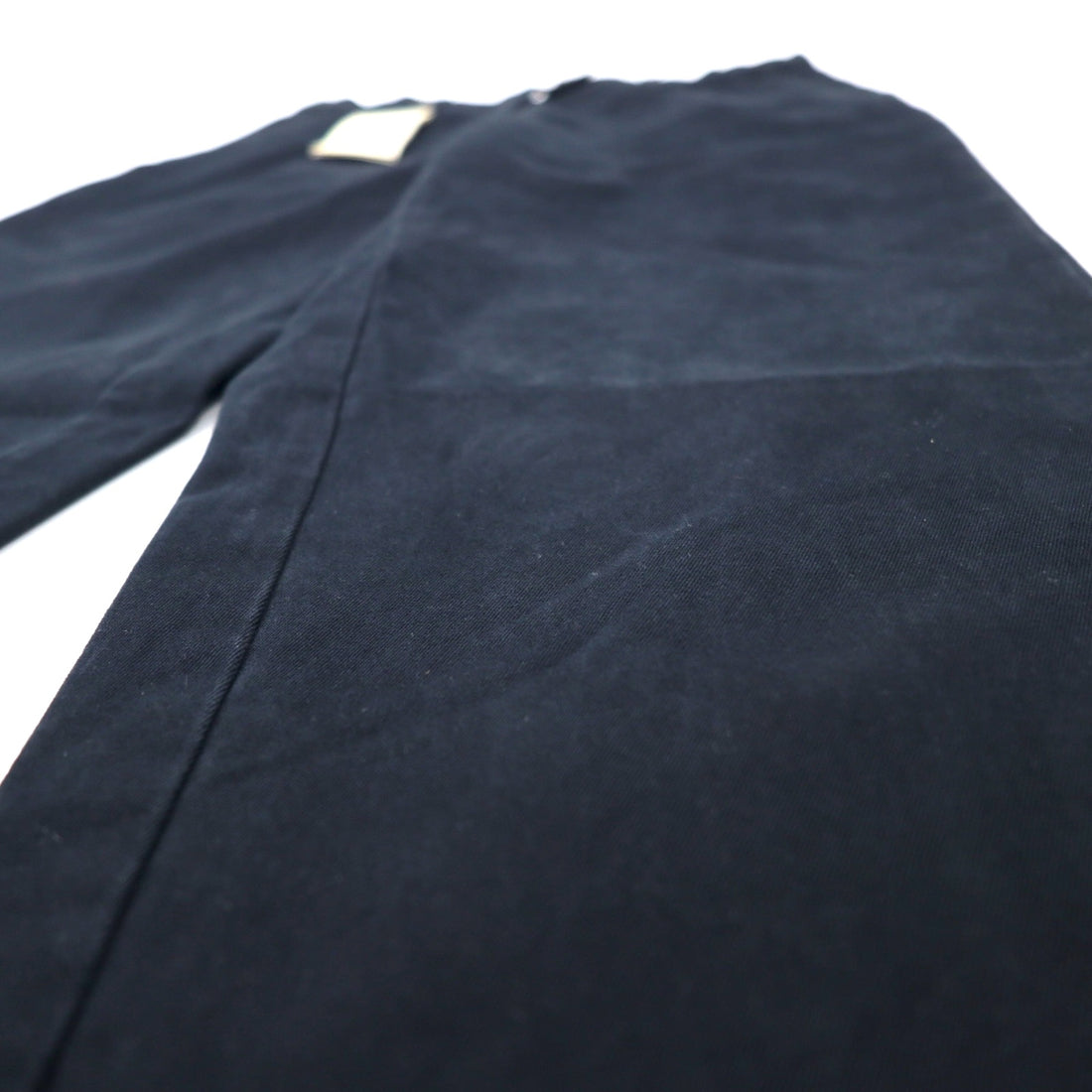 ARMANI JEANS Made in Italy Tapered Pants 44 Black Cotton 05P29CM PANTALONE Unused