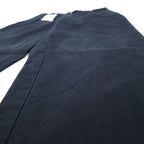 ARMANI JEANS Made in Italy Tapered Pants 44 Black Cotton 05P29CM PANTALONE Unused