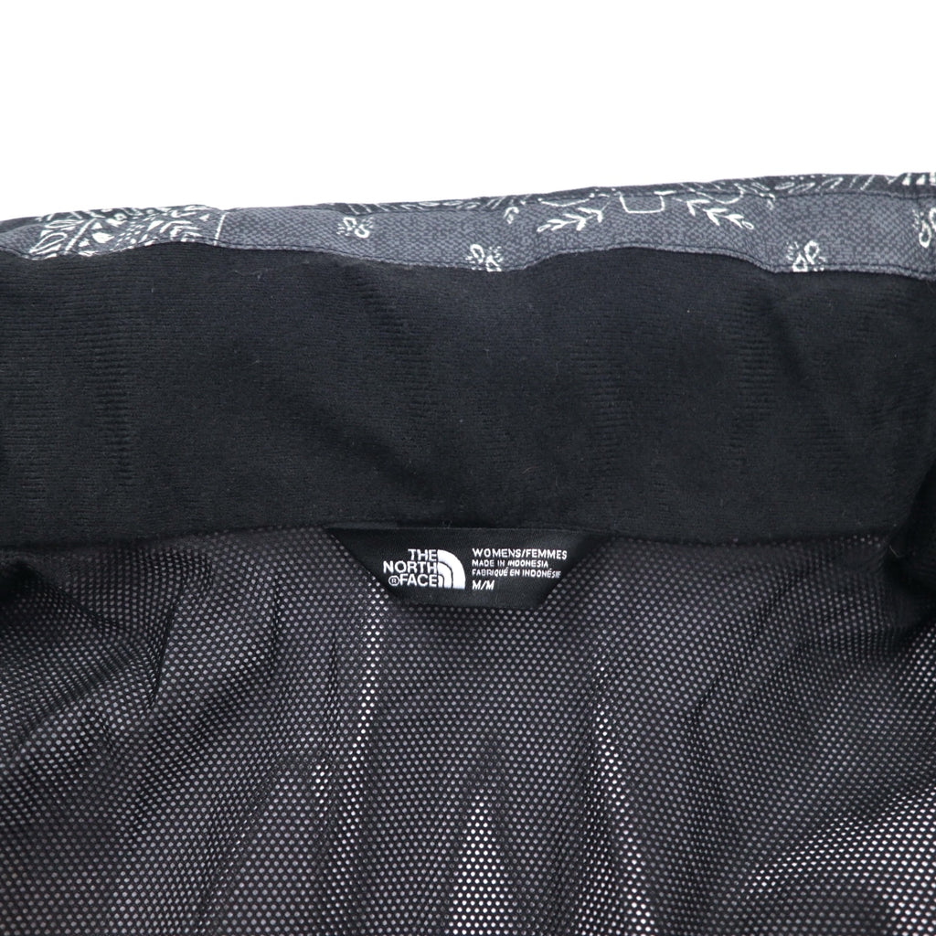 THE NORTH FACE RESOLVE PARKA II Mountain Parka M Black Bandana Paisley Pattern Polyester DRYVENT Waterproof US Standard