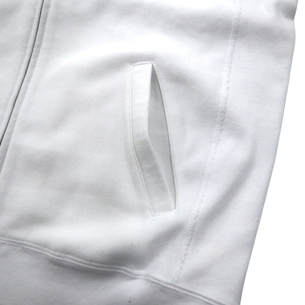Champion リバースウィーブ REVERSE WEAVE フルジップ スウェット ブルゾン L ホワイト C8-P019