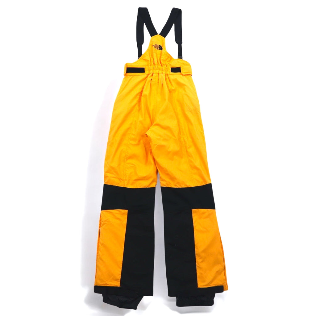 THE NORTH FACE 90年代 エクストリーム EXTREAM オーバーオール スキーウェア パンツ S イエロー ナイロン サスペンダー