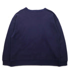 FILA Made in Canada 90s College Logo Sweatshirt L Navy Cotton Print