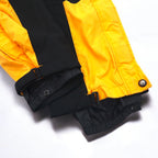THE NORTH FACE 90年代 エクストリーム EXTREAM オーバーオール スキーウェア パンツ S イエロー ナイロン サスペンダー