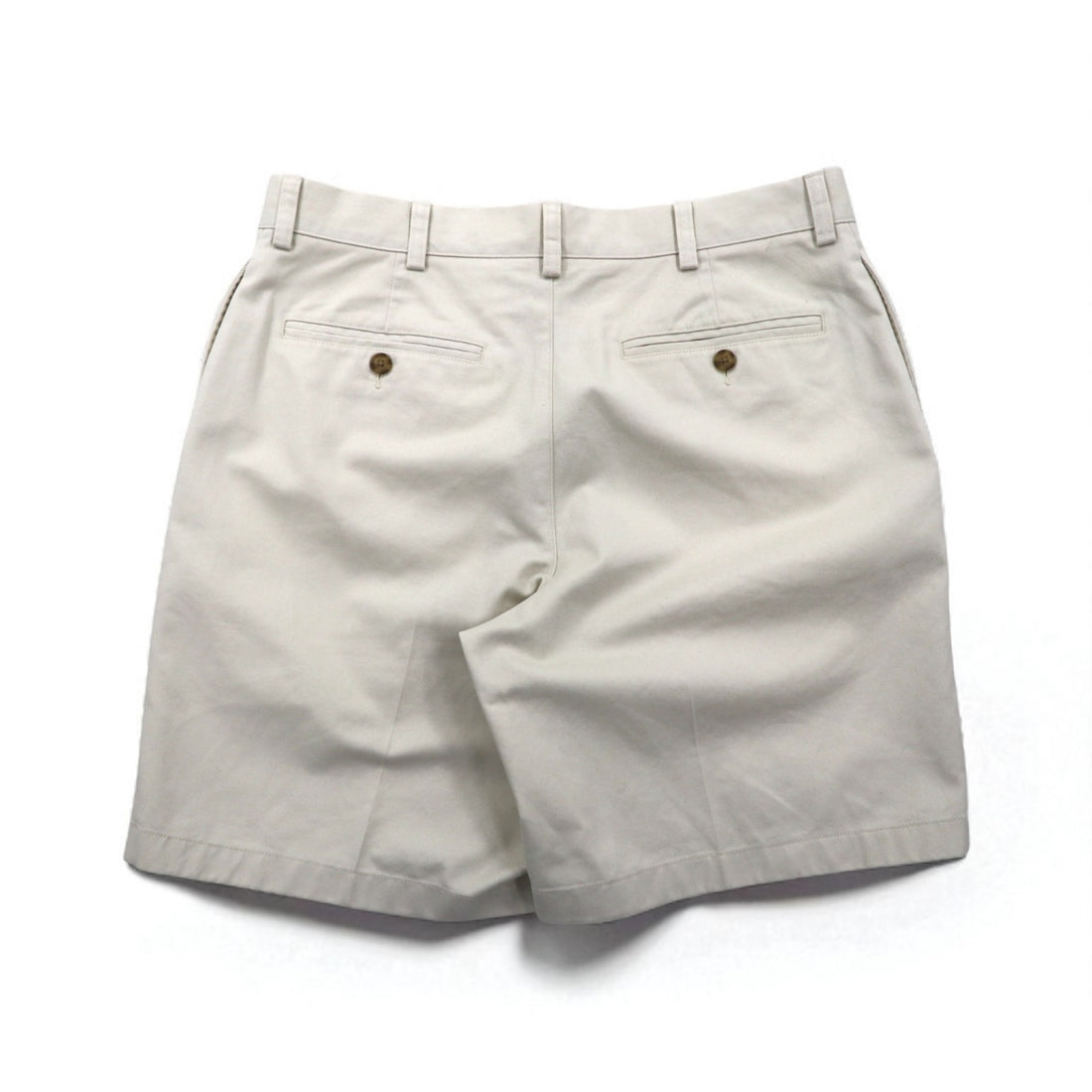 LLBean Classic Fit Double El Chino Shorts, Beige, Cotton, Size L, 267793