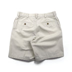 LLBean Classic Fit Double El Chino Shorts, Beige, Cotton, Size L, 267793