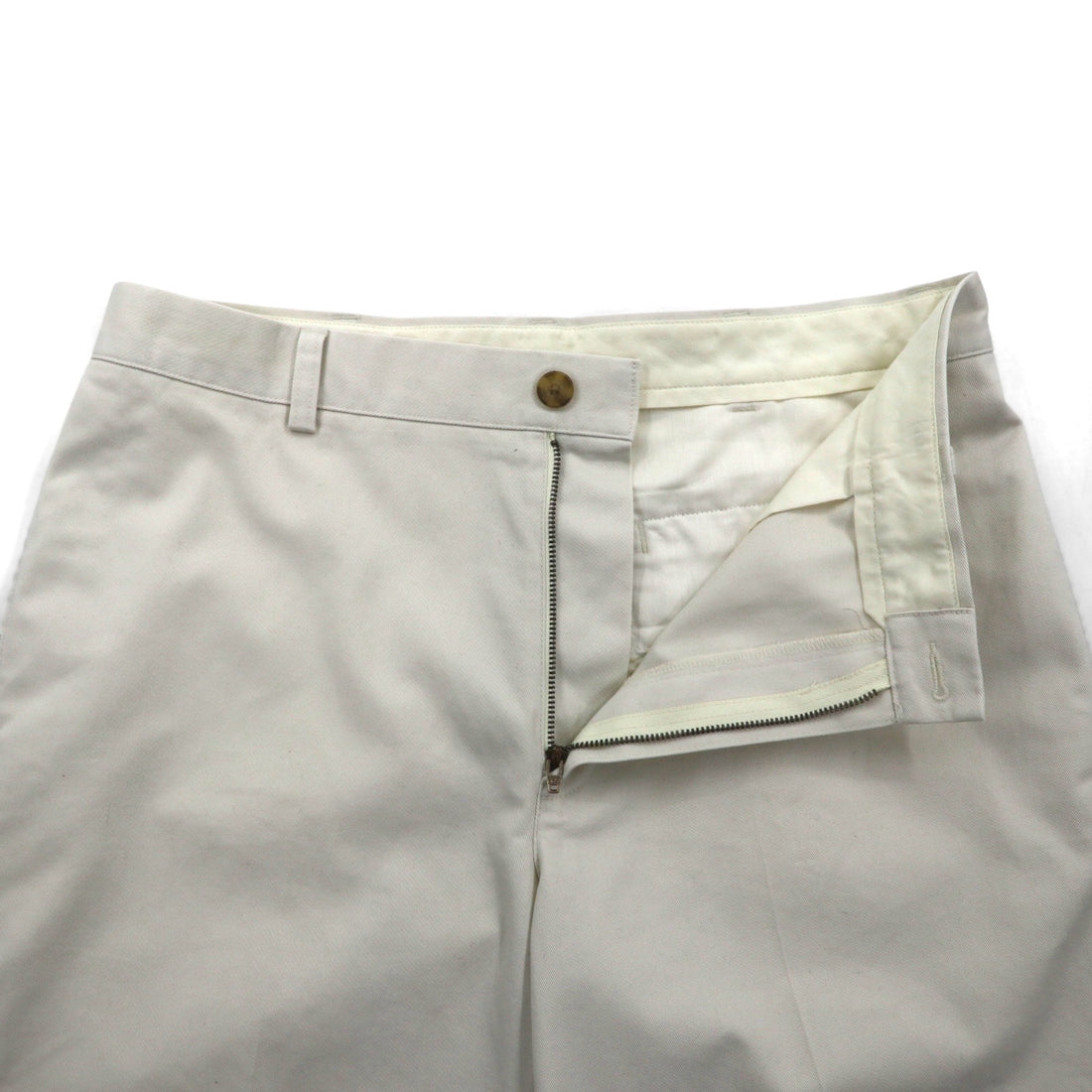 LLBean Classic Fit Double El Chino Shorts, Beige, Cotton, Size L, 267793