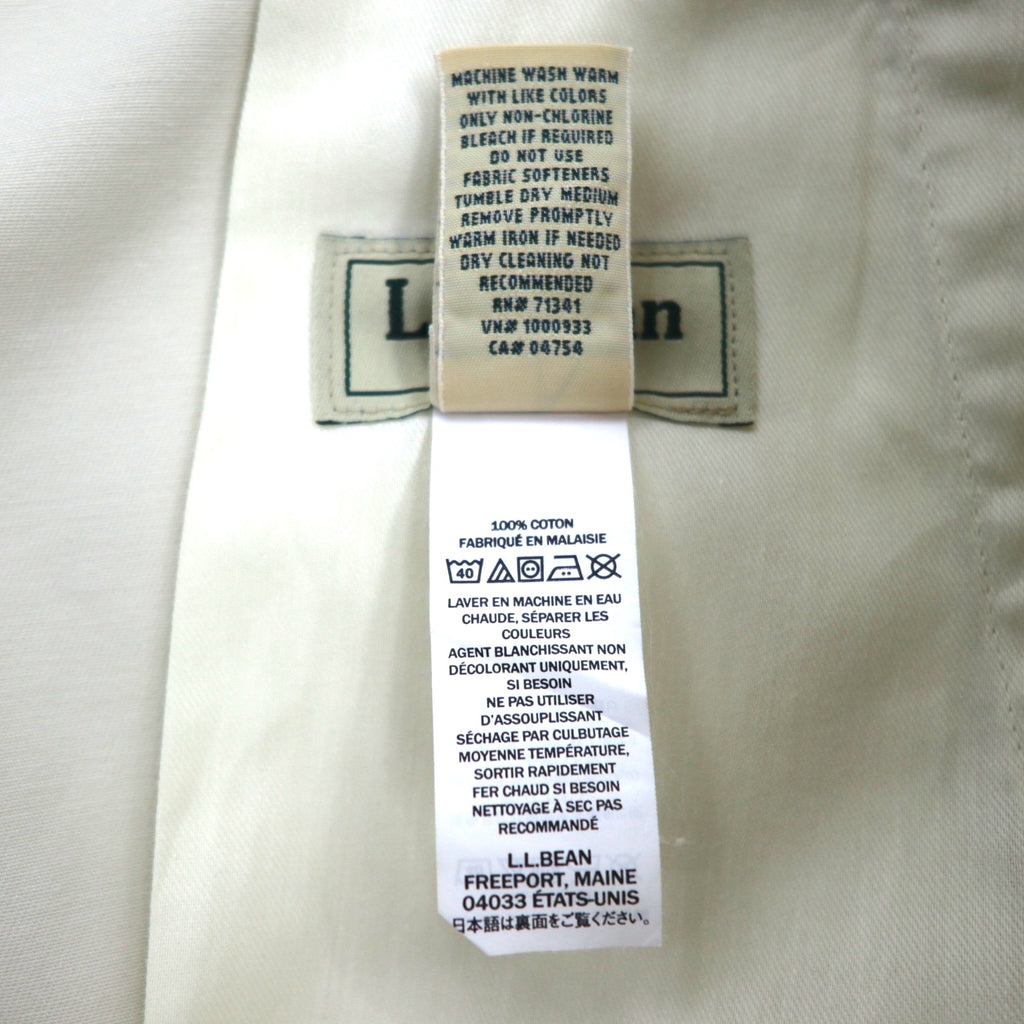 LLBean Classic Fit Double El Chino Shorts, Beige, Cotton, Size L, 267793