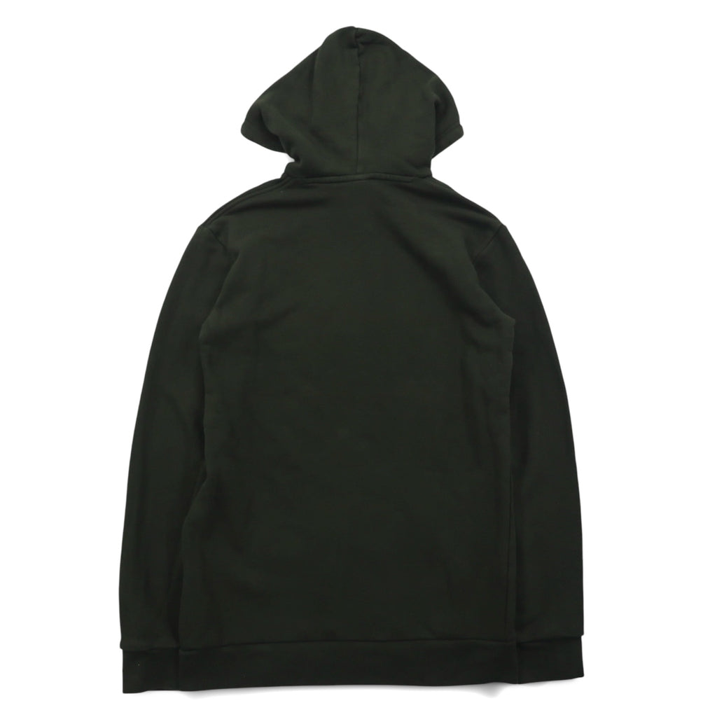 adidas originals トレフォイル フーディー プルオーバーパーカー M カーキ コットン DT7970