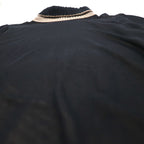 Maison Martin Margiela タートルネック シースルートップ セカンドスキン M ブラック レーヨン カシミヤ混 S51GC0286 593-2011 イタリア製