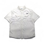Columbia PFG オムニシェード OMMI-SHADE フィッシングシャツ XL ホワイト ポリエステル FM7024