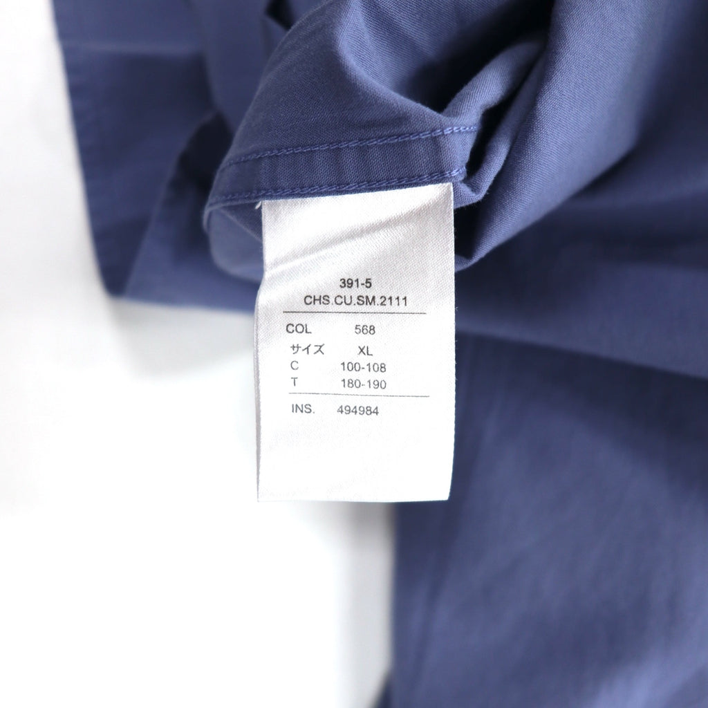 CK Calvin Klein 90s Dress Shirt XL Blue Cotton Unused