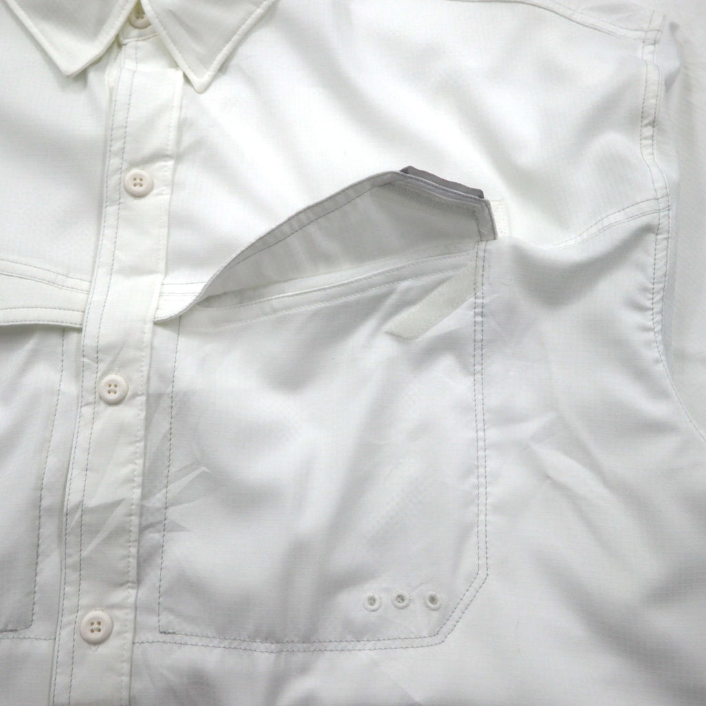 Columbia PFG オムニシェード OMMI-SHADE フィッシングシャツ XL ホワイト ポリエステル FM7024