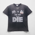 THE DAWN B 終劇からの新世界TEE 古着 リメイク USA製  終劇 Tシャツ L グレー 夜明け