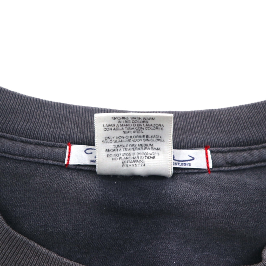 THE DAWN B 終劇からの新世界TEE 古着 リメイク USA製  終劇 Tシャツ L グレー 夜明け