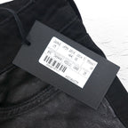 McQ Alexander McQUEEN スキニージーンズ デニムパンツ M ブラック 349498 HYBRID LOW WAIST SKINNY JEANS 未使用品