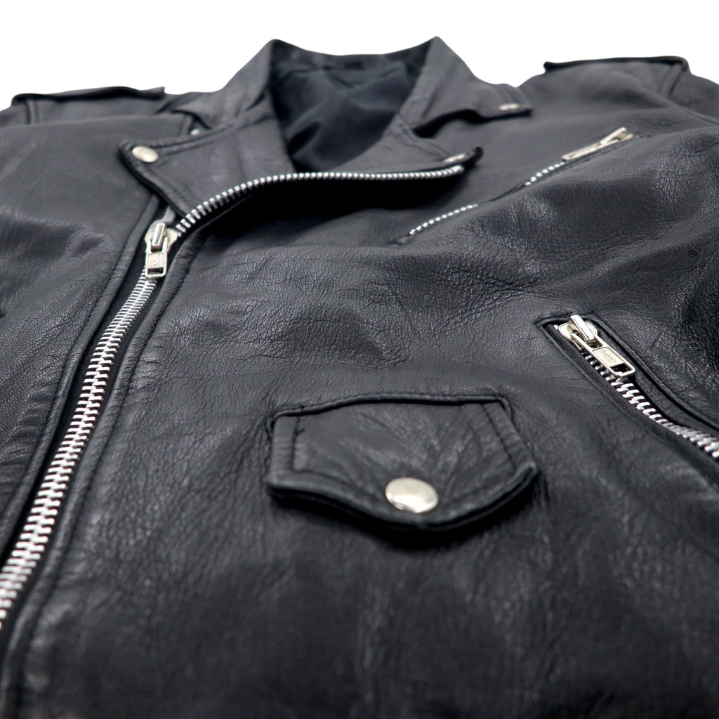 Vintage Double Riders Leather Jacket Double Riders Leather Jacket Pakijan L Black Made in Pakistan