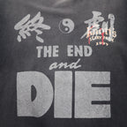 THE DAWN B 終劇からの新世界TEE 古着 リメイク USA製  終劇 Tシャツ L グレー 夜明け