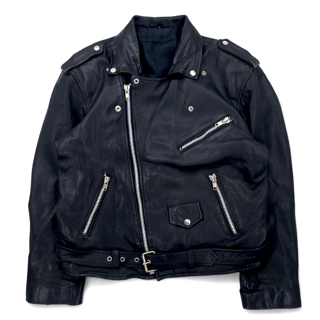 Vintage Double Riders Leather Jacket Double Riders Leather Jacket Pakijan L Black Made in Pakistan