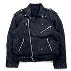 Vintage Double Riders Leather Jacket Double Riders Leather Jacket Pakijan L Black Made in Pakistan