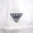 Columbia PFG オムニシェード OMMI-SHADE フィッシングシャツ XL ホワイト ポリエステル FM7024