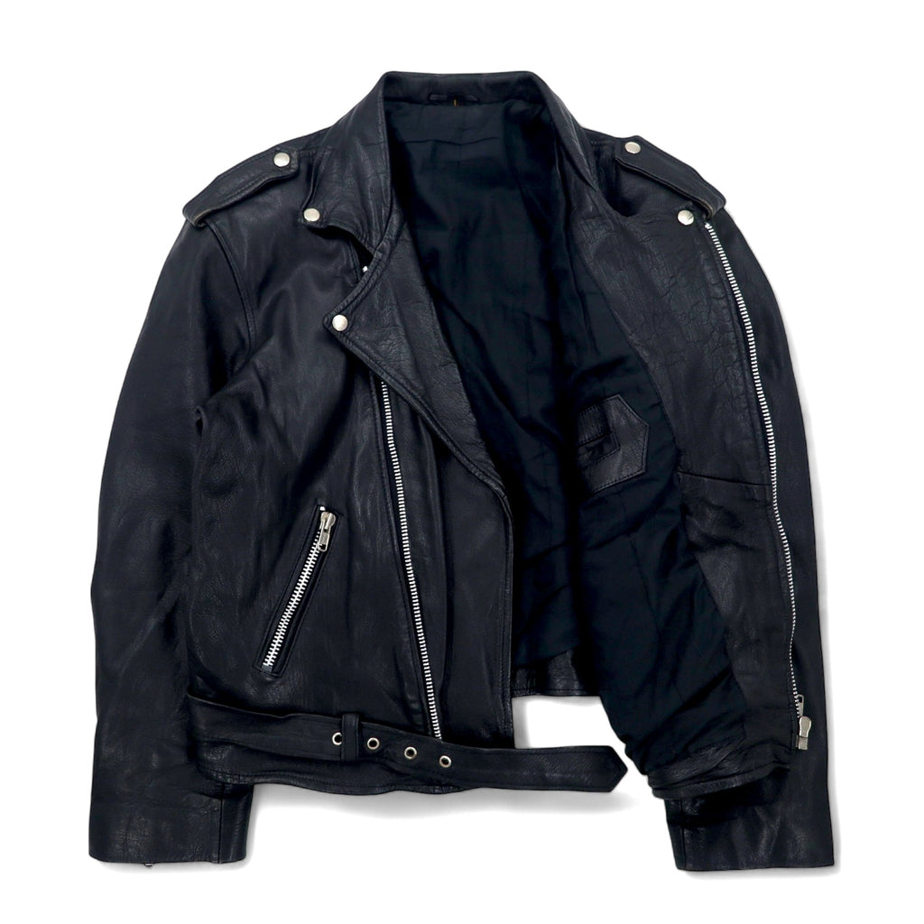Vintage Double Riders Leather Jacket Double Riders Leather Jacket Pakijan L Black Made in Pakistan