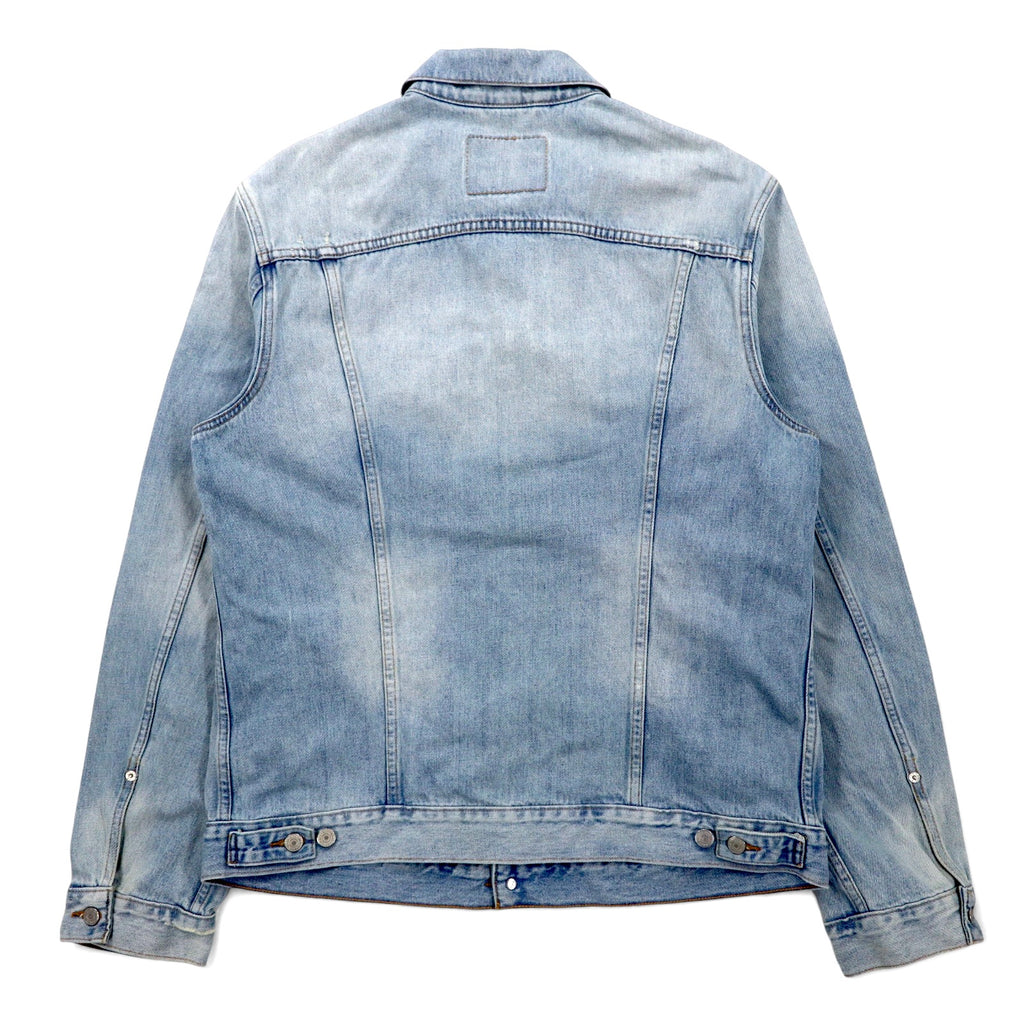 Levi's Denim Jacket, G-Jean, XL, Blue, Ice Wash, Cotton, 47024-0010, Made in Colombia