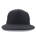 NEWERA Baseball Cap 58.7cm Black Acrylic MLB New York Yankees